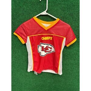 Youth Kansas City Chiefs Reversible Jersey Shirt NFL Sz Small